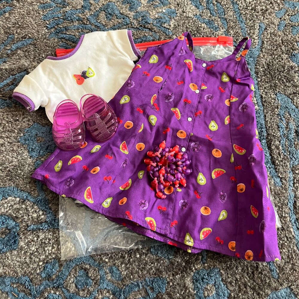 Retired Vintage American Girl Doll Birthday Outfit (1998)